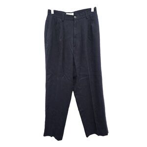 Vintage L.L Bean Dress Pants Womens Size 6 Petite Navy Wool Old‎ Money Preppy